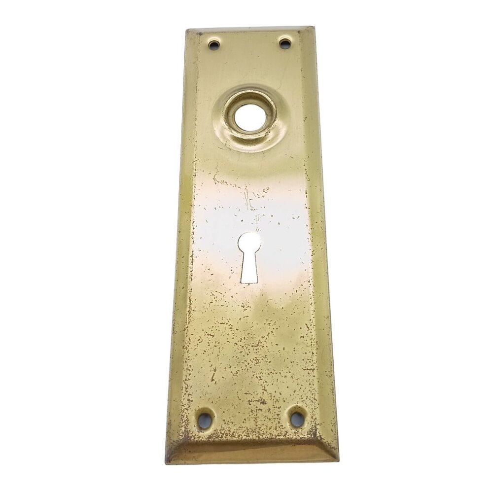 Vintage Brass Keyhole Door Plate